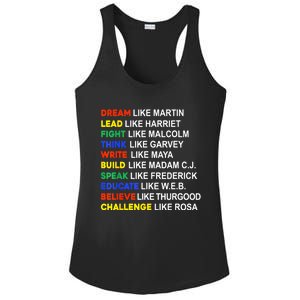 Black History Month African American Country Celebration Ladies PosiCharge Competitor Racerback Tank