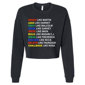 Black History Month African American Country Celebration Cropped Pullover Crew