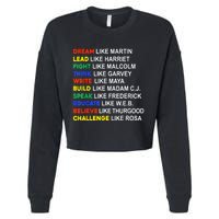 Black History Month African American Country Celebration Cropped Pullover Crew