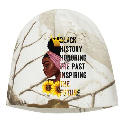 Black History Month Honoring Past Inspiring Future  Kati - Camo Knit Beanie