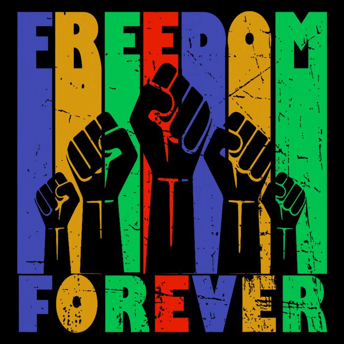 Black History Month Celebration Freedom Forever Impact Tech Backpack