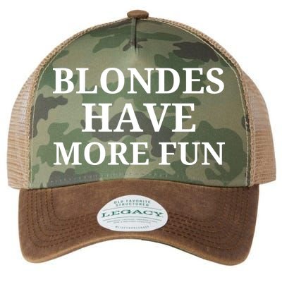 Blondes Have More Fun Legacy Tie Dye Trucker Hat