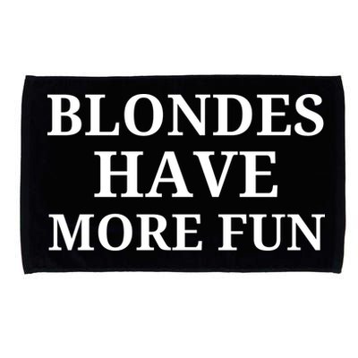 Blondes Have More Fun Microfiber Hand Towel