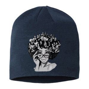 Black History Month I Love My Roots Back Powerful Blm Sustainable Beanie