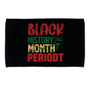 Black History Month Period Melanin African American Proud Microfiber Hand Towel