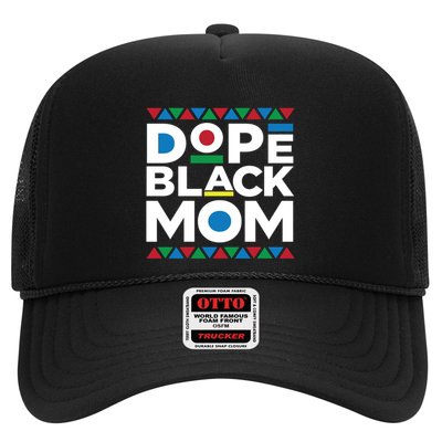 Black History Month Dope Black Mom Cool Gift Trucker Hat