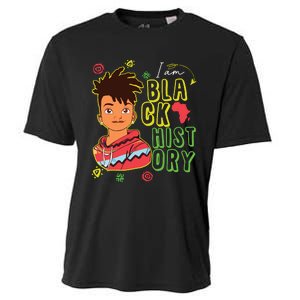 Black History Month Boy I Am African American Cooling Performance Crew T-Shirt