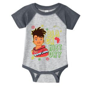 Black History Month Boy I Am African American Infant Baby Jersey Bodysuit