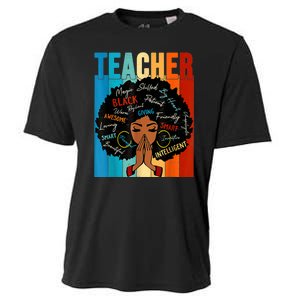 Black History Month Shirts Teacher Cooling Performance Crew T-Shirt