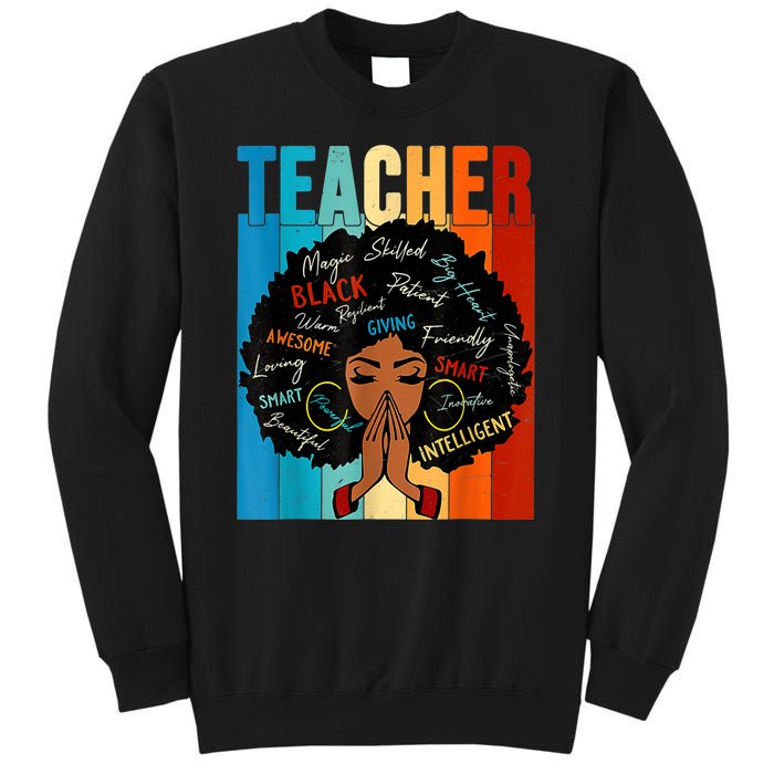 Black History Month Shirts Teacher Sweatshirt