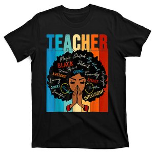 Black History Month Shirts Teacher T-Shirt