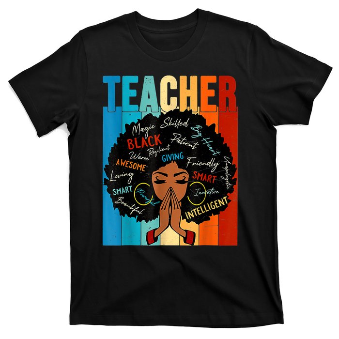 Black History Month Shirts Teacher T-Shirt