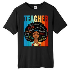 Black History Month Shirts Teacher Tall Fusion ChromaSoft Performance T-Shirt