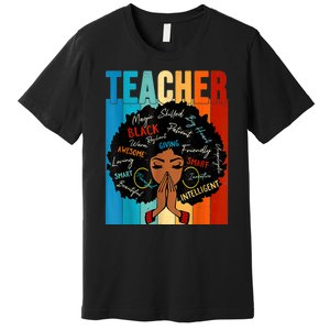 Black History Month Shirts Teacher Premium T-Shirt