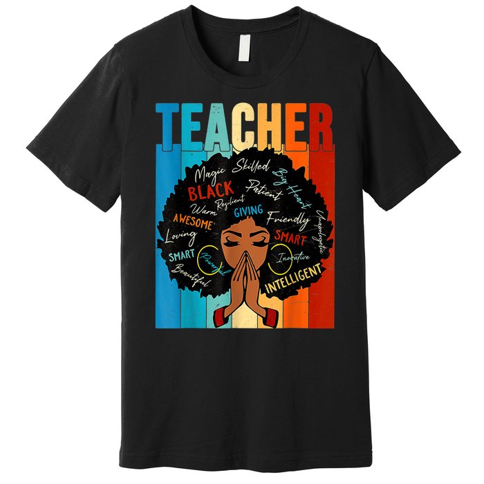 Black History Month Shirts Teacher Premium T-Shirt