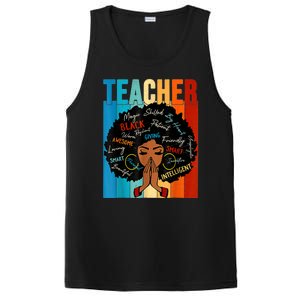 Black History Month Shirts Teacher PosiCharge Competitor Tank