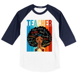 Black History Month Shirts Teacher Baseball Sleeve Shirt