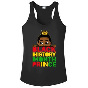 Black History Month Prince African Melanin Sons Meaningful Gift Ladies PosiCharge Competitor Racerback Tank