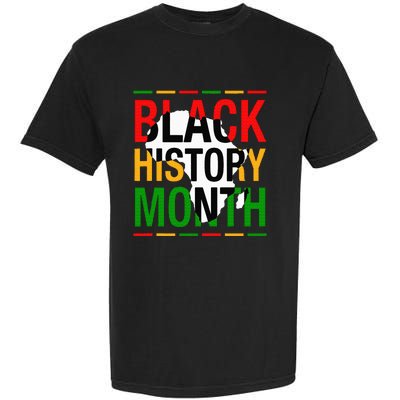 Black History Month African American Melanin Pride Gifts Garment-Dyed Heavyweight T-Shirt