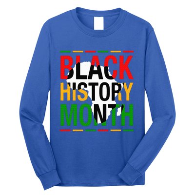 Black History Month African American Melanin Pride Gifts Long Sleeve Shirt