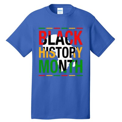 Black History Month African American Melanin Pride Gifts Tall T-Shirt