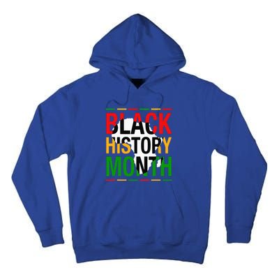 Black History Month African American Melanin Pride Gifts Tall Hoodie