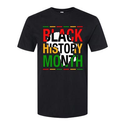 Black History Month African American Melanin Pride Gifts Softstyle CVC T-Shirt