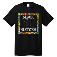 Black History Month Africa Gift Tall T-Shirt