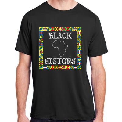 Black History Month Africa Gift Adult ChromaSoft Performance T-Shirt