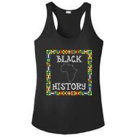 Black History Month Africa Gift Ladies PosiCharge Competitor Racerback Tank