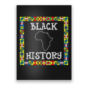 Black History Month Africa Gift Poster