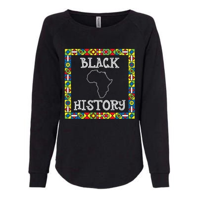 Black History Month Africa Gift Womens California Wash Sweatshirt