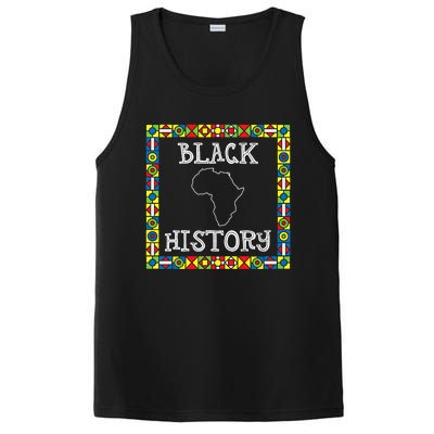 Black History Month Africa Gift PosiCharge Competitor Tank