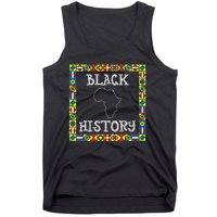 Black History Month Africa Gift Tank Top