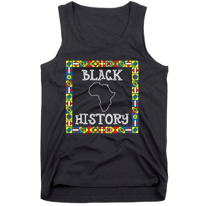 Black History Month Africa Gift Tank Top