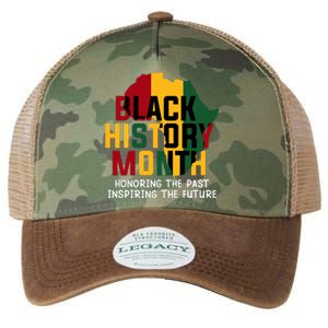 Black History Month Honoring The Past Inspiring The Future Gift Legacy Tie Dye Trucker Hat