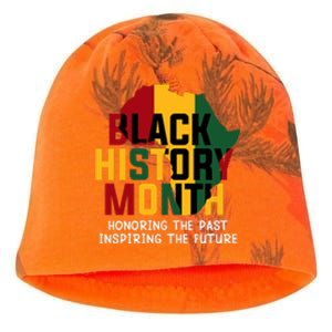 Black History Month Honoring The Past Inspiring The Future Gift Kati - Camo Knit Beanie