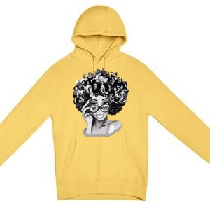 Black History Month Shirts I Love My Roots Back Powerful Blm Premium Pullover Hoodie