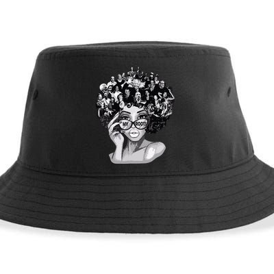 Black History Month Shirts I Love My Roots Back Powerful Blm Sustainable Bucket Hat