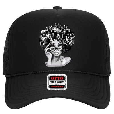 Black History Month Shirts I Love My Roots Back Powerful Blm Trucker Hat