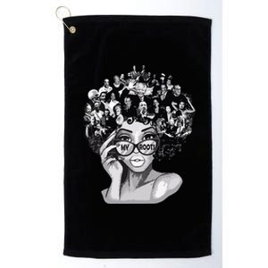 Black History Month Shirts I Love My Roots Back Powerful Blm Platinum Collection Golf Towel