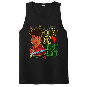 Black History Month I Am African American PosiCharge Competitor Tank