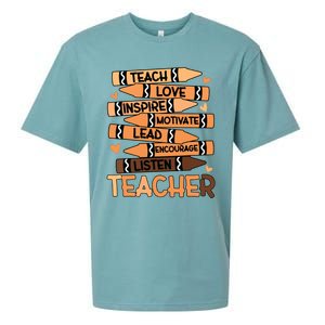 Black History Month Shirts Melanin Prek Preschool Teachers Sueded Cloud Jersey T-Shirt