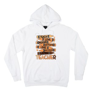 Black History Month Shirts Melanin Prek Preschool Teachers Hoodie