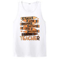 Black History Month Shirts Melanin Prek Preschool Teachers PosiCharge Competitor Tank