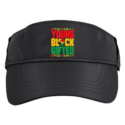 Black History Month Black Gifted Adult Drive Performance Visor