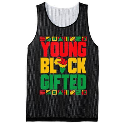 Black History Month Black Gifted Mesh Reversible Basketball Jersey Tank