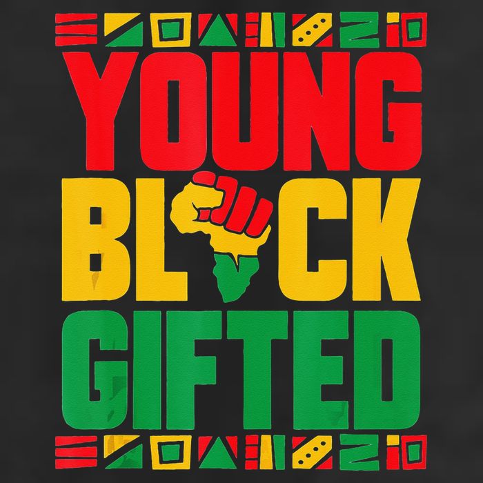 Black History Month Black Gifted 25L Jumbo Tote