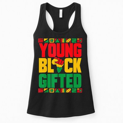 Black History Month Black Gifted Womens Tank Top
