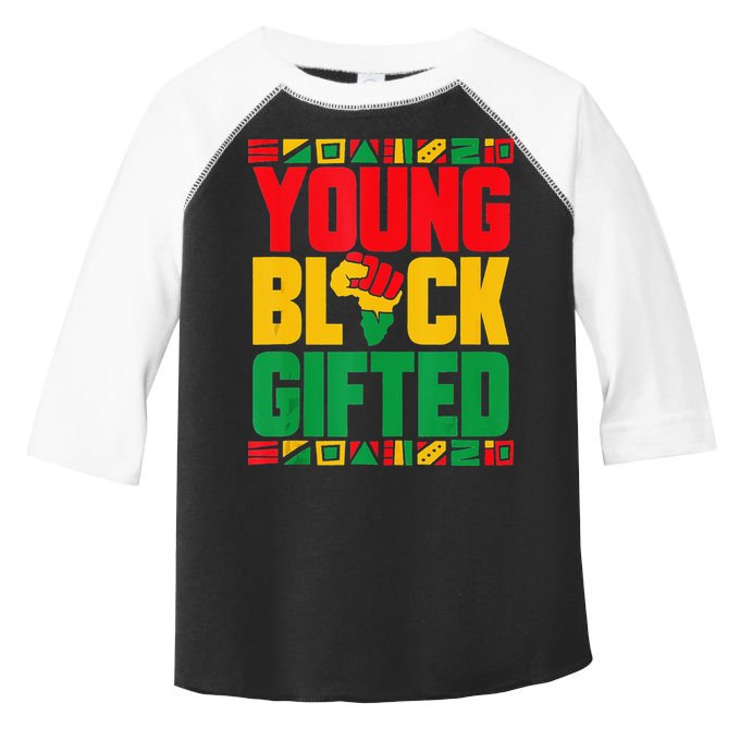 Black History Month Black Gifted Toddler Fine Jersey T-Shirt